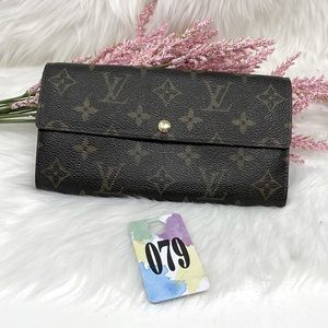 Vintage Louis Vuitton Monogram Sarah Wallet